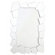 Specchio da parete dal design moderno Icaro 80x120