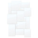 Specchio da parete dal design moderno Metis 80x120