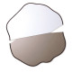 Specchio da parete moderno con cornice dall’effetto rame "Aris"