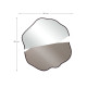 Specchio da parete moderno con cornice dall’effetto rame "Aris"