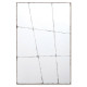 Specchio da parete moderno con cornice in metallo "Estia"