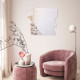 Specchio da parete moderno con forme geometriche irregolari "Irregular"