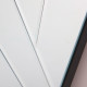 Specchio da parete rettangolare design moderno effetto geometrico "Sirio"