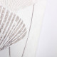 Specchio da parete rotondo dal design moderno "Ginkgo"