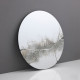 Specchio da parete rotondo dal design moderno "Kintsugi"