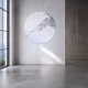 Specchio da parete rotondo dal design moderno Selene d.120