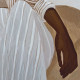 Stampa su tela con motivo figurativo con cornice Adele 70x100
