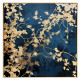 Stampa su tela con motivo floreale con cornice Kimono 100x100