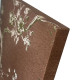 Stampa verticale set 3 pezzi su tela motivo floreale con cornice Sakura 40x120