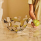 Fruttiera in acciaio dal design moderno ed elegante