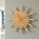 Orologio da parete in legno 