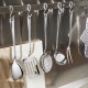 Servizio di mestoli Set 5pz in acciaio lucido