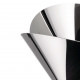 Cestino grande in acciaio inossidabile dal design moderno ed elegante