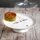 Alzata per dolci e torte in gres