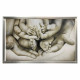 Capezzale capoletto moderno dipinti a mano su tela Infinito 110x65