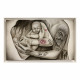 Capezzale con la famiglia in stile moderno "Amore Di Indelebile" 110x65