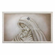 Capezzale con la maternità moderno dipinto a mano su tela Maria 110x65