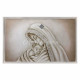 Capezzale con la maternità moderno dipinto a mano su tela Maria 110x65