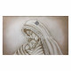 Capezzale con la maternità moderno dipinto a mano su tela Maria 110x65