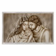 Capezzale con la sacra famiglia in stile moderno "Amore Infinito" 110x65