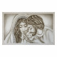 Capezzale con sacra famiglia dipinta a mano "Nido d'Amore Romantico" 110x65