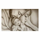 Capezzale con Sacra Famiglia per camera da letto "Abbraccio" 110x65