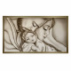Capezzale con Sacra Famiglia per camera da letto "Abbraccio" 110x65