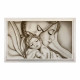 Capezzale con Sacra Famiglia per camera da letto "Abbraccio" 110x65