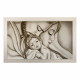 Capezzale con Sacra Famiglia per camera da letto "Abbraccio" 110x65