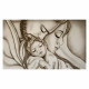 Capezzale con Sacra Famiglia per camera da letto "Abbraccio" 110x65