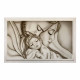 Capezzale con Sacra Famiglia per camera da letto "Abbraccio" 110x65