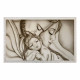 Capezzale con Sacra Famiglia per camera da letto "Abbraccio" 110x65