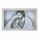 Capezzale contemporaneo con la sacra famiglia Luce Sacra 110x65