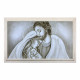 Capezzale contemporaneo con la sacra famiglia Luce Sacra 110x65