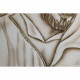 Capezzale contemporaneto dipinto a mano su tela Abbraccio Divino 110x65