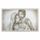 Capezzale la sacra famiglia dipinto su tela moderno Sacro Legame 110x65