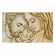 Capezzale la sacra famiglia in stile moderno Amore di Mamma e Papà 110x65