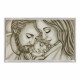Capezzale la sacra famiglia in stile moderno Amore di Mamma e Papà 110x65