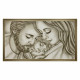 Capezzale la sacra famiglia in stile moderno Amore di Mamma e Papà 110x65