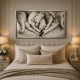 Capezzale moderno con la sacra famiglia dipinto a mano Family Heart 110x65