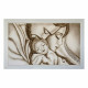 Capezzale moderno con sacra famiglia "Abbraccio Romantico" 110x65