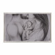 Capezzale moderno con sacra famiglia dal design moderno "Cuore" 110x65