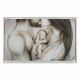 Capezzale moderno con sacra famiglia dal design moderno "Cuore" 110x65
