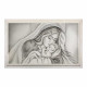 Capezzale moderno dipinto a mano con la maternità Amore di Mamma 110x65