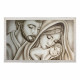 Capezzale moderno dipinto a mano su tela di cotone "Letizia" 110x65