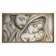 Capezzale moderno dipinto a mano su tela di cotone "Letizia" 110x65