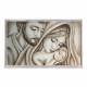 Capezzale moderno dipinto a mano su tela di cotone "Letizia" 110x65