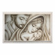 Capezzale moderno dipinto a mano su tela di cotone "Letizia" 110x65