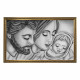 Capezzale moderno dipinto a mano su tela di cotone Tenerezza 110x65