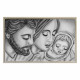 Capezzale moderno dipinto a mano su tela di cotone Tenerezza 110x65